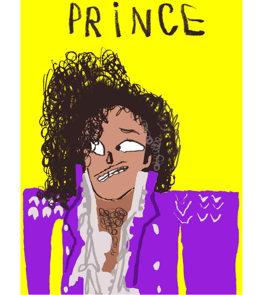 Prince A4 Giclee Print £20